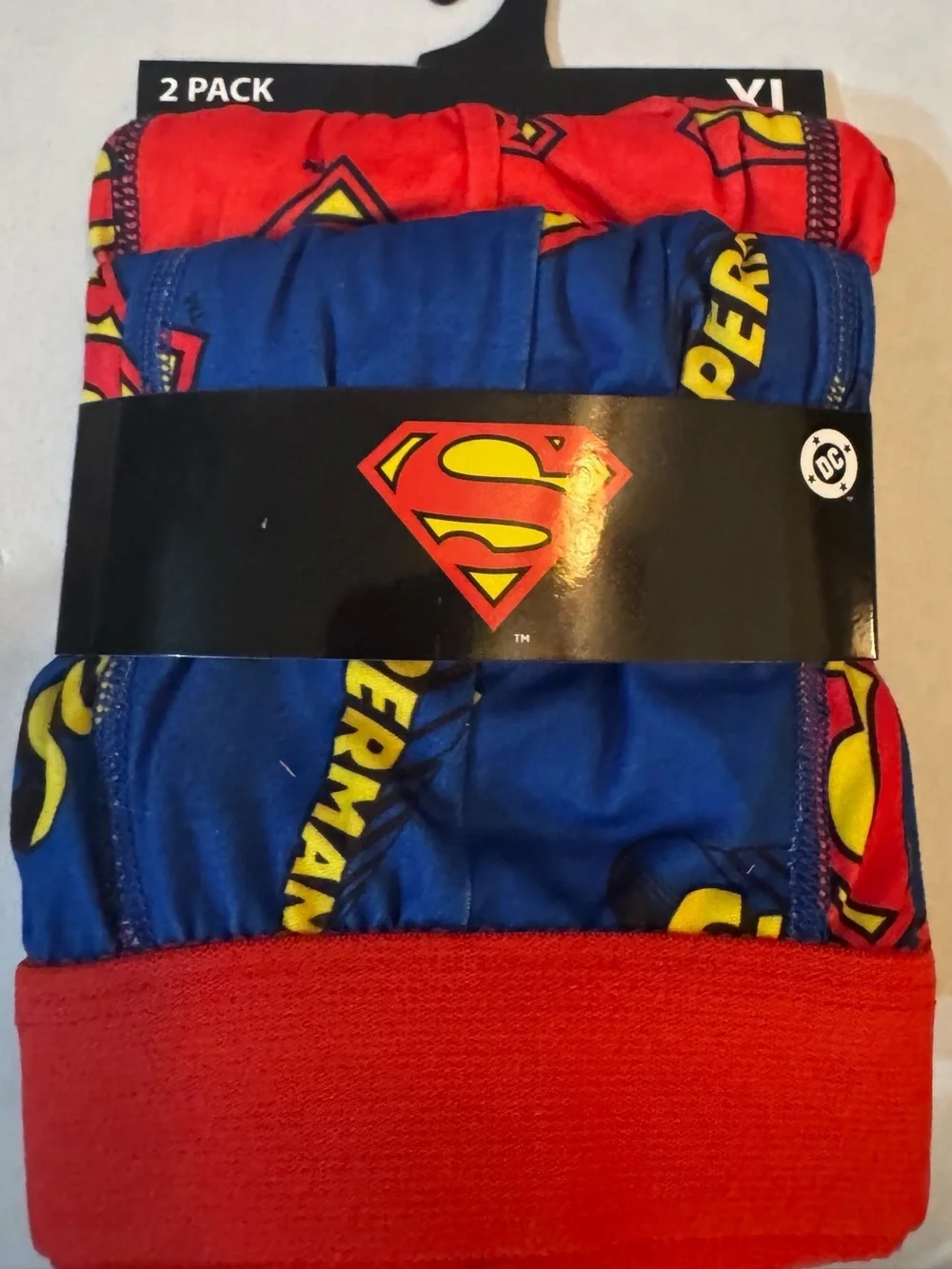 Superman Men's Boxer Briefs, 2-Pack
